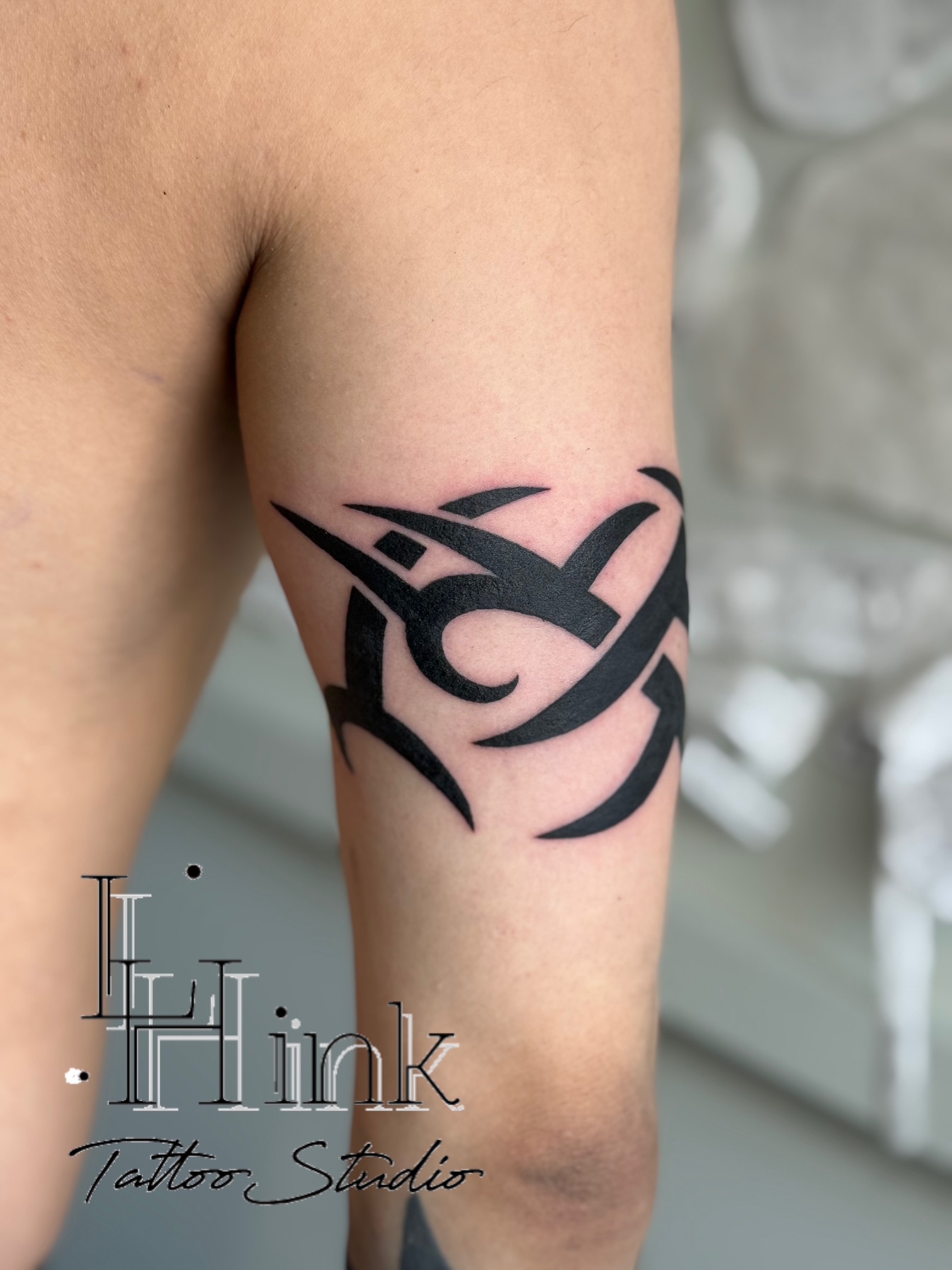 東京吉祥寺のタトゥースタジオLH ink Tattoo Studioで施術した トライバルタトゥー