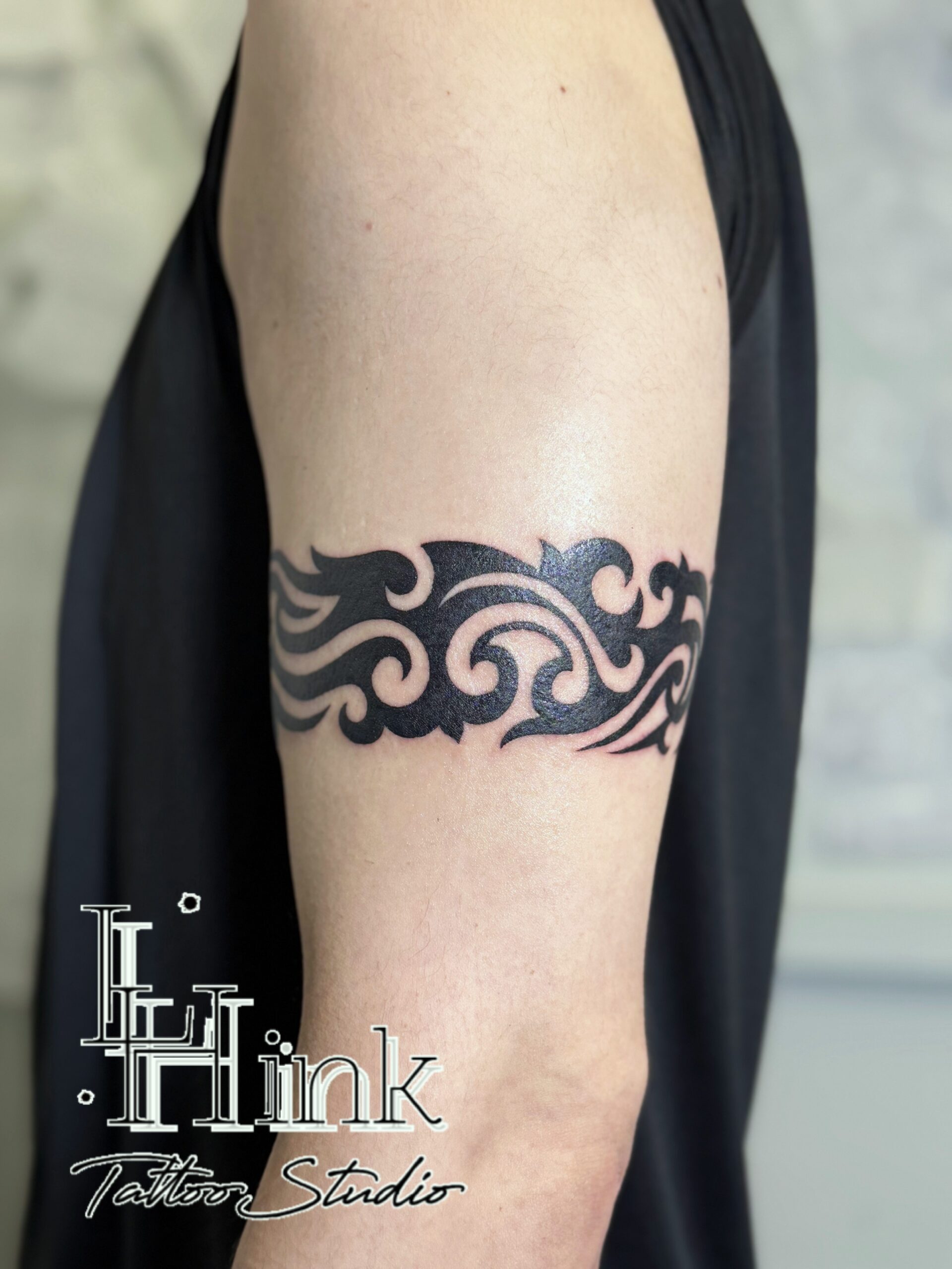 東京吉祥寺のタトゥースタジオLH ink Tattoo Studioで施術した トライバルタトゥー