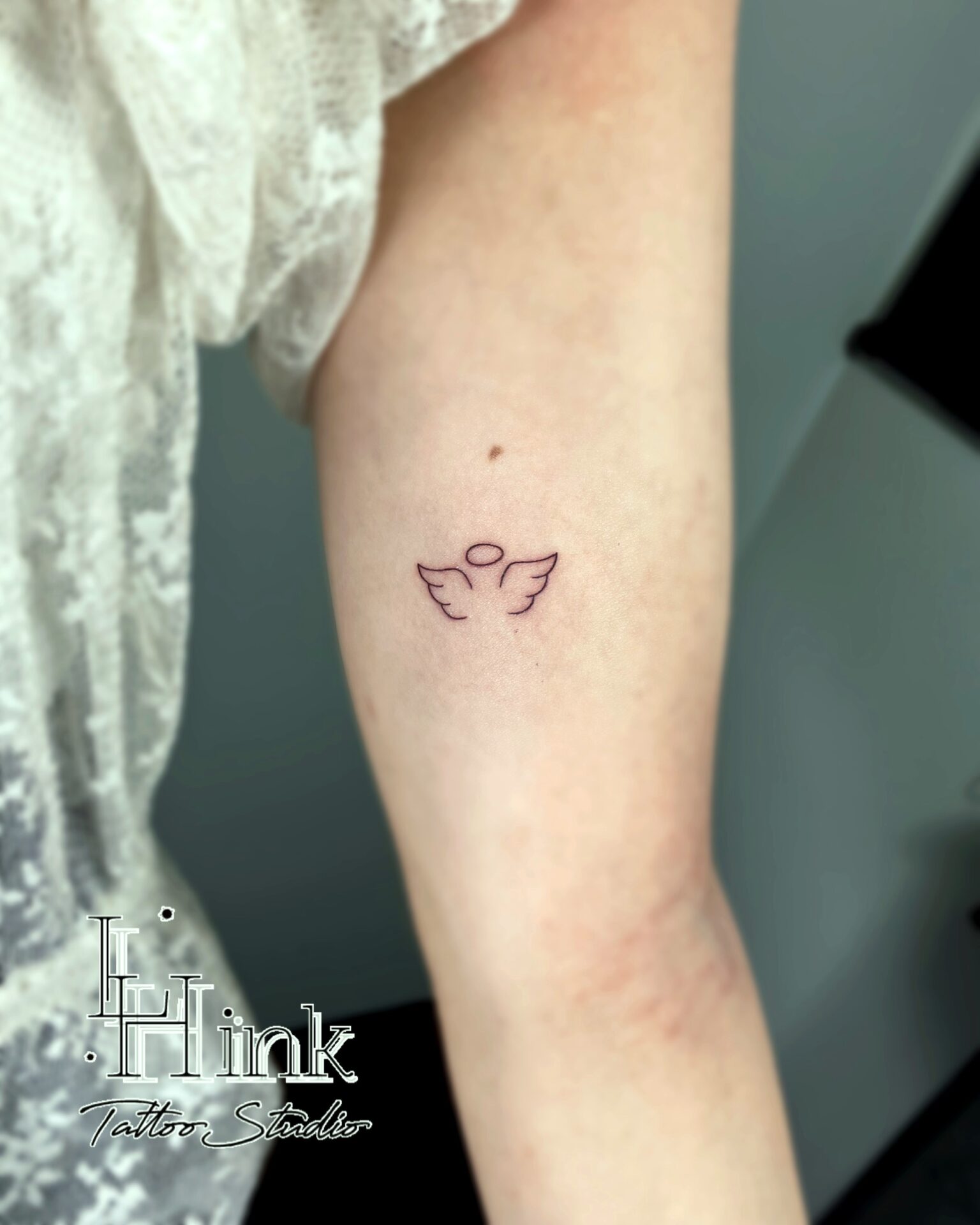 東京吉祥寺のタトゥースタジオLH ink Tattoo Studioで施術した 天使