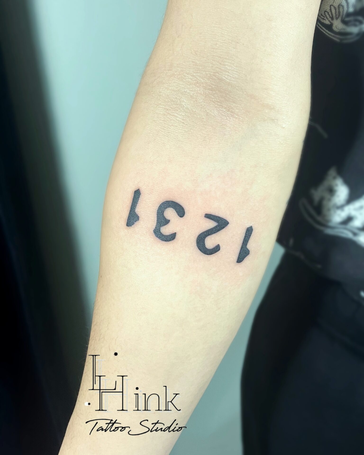 東京吉祥寺のタトゥースタジオLH ink Tattoo Studioで施術した １２３１