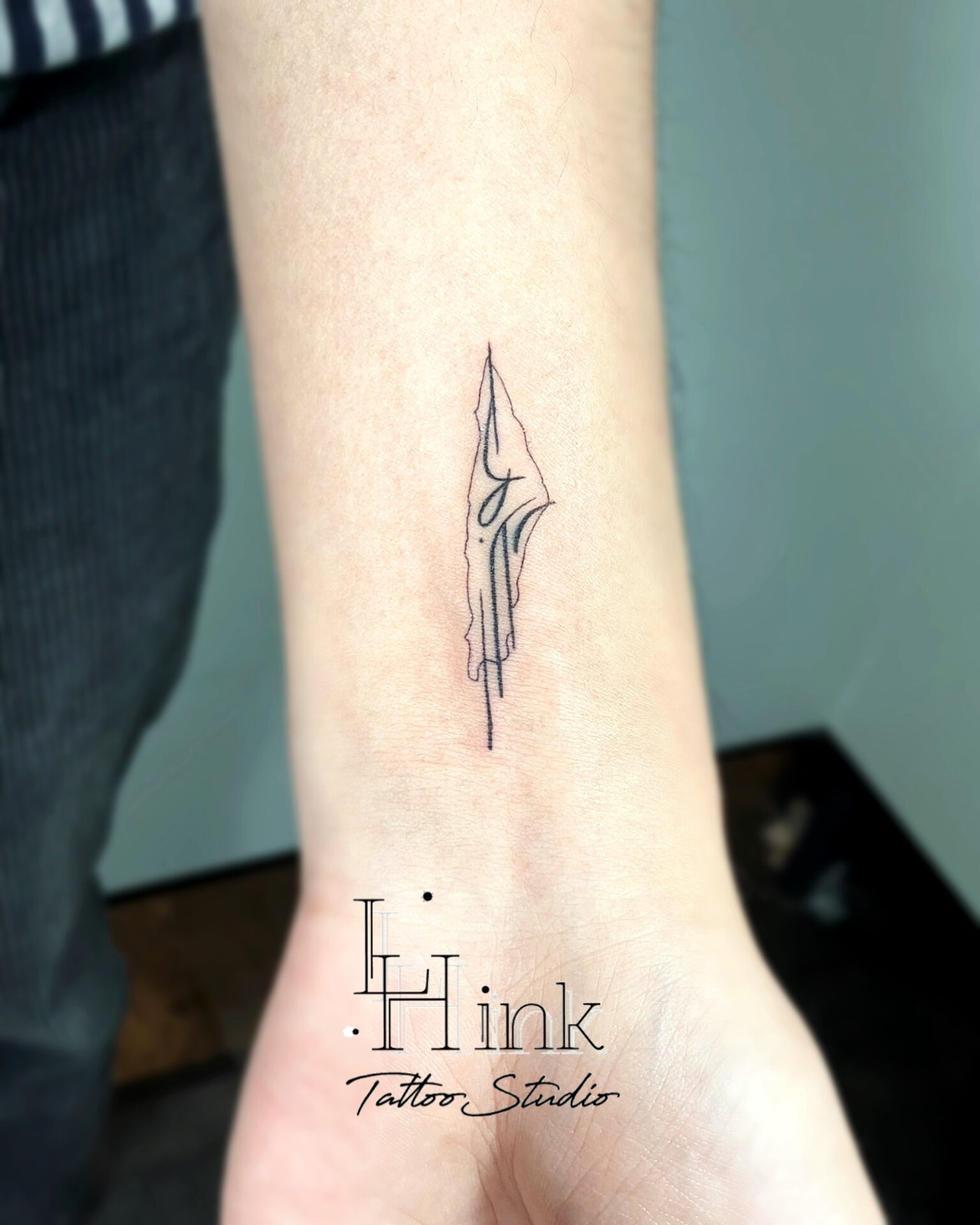 東京吉祥寺のタトゥースタジオLH ink Tattoo Studioで施術した 持ち込みデザイン