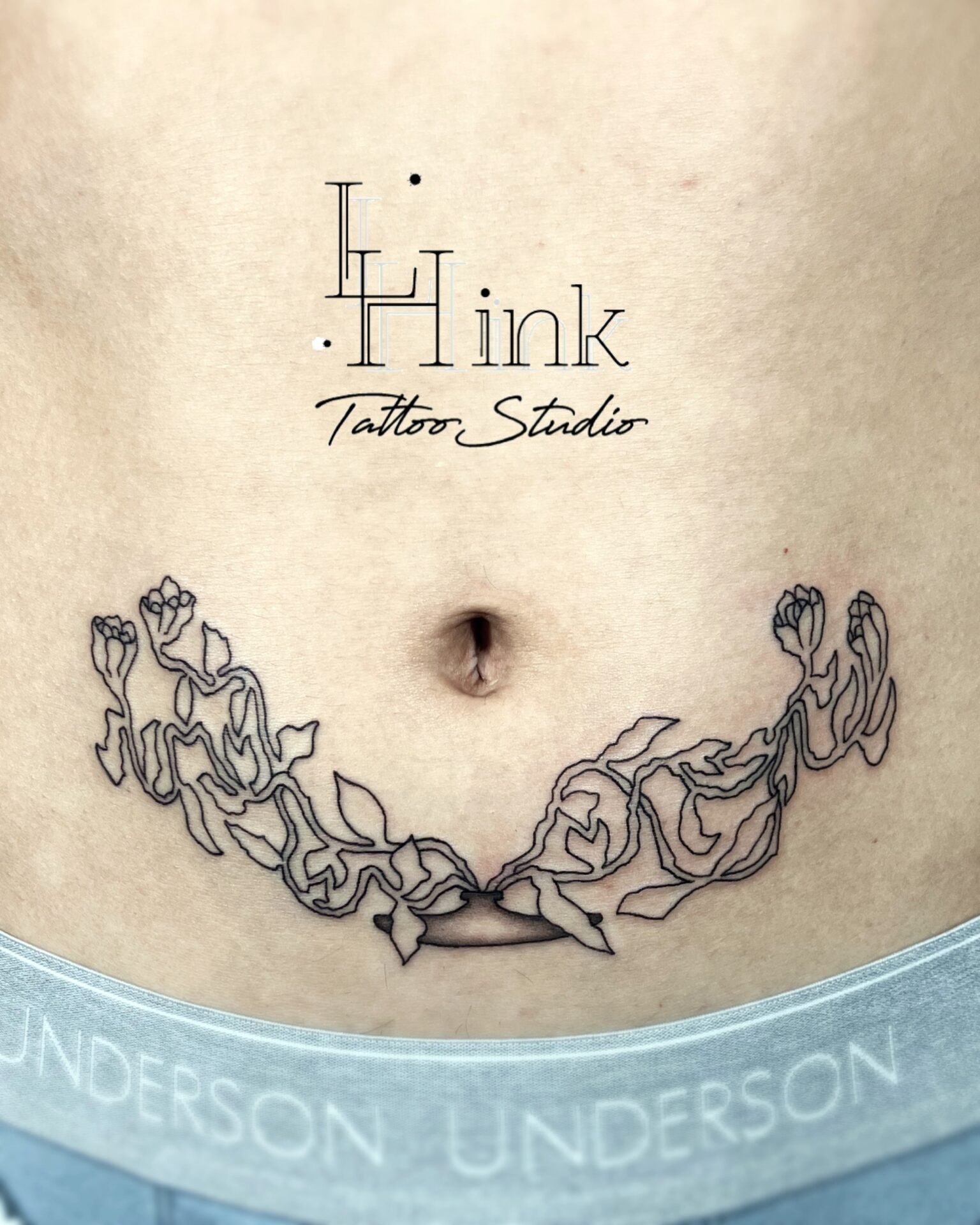 東京吉祥寺のタトゥースタジオLH ink Tattoo Studioで施術した 持ち込みデザイン