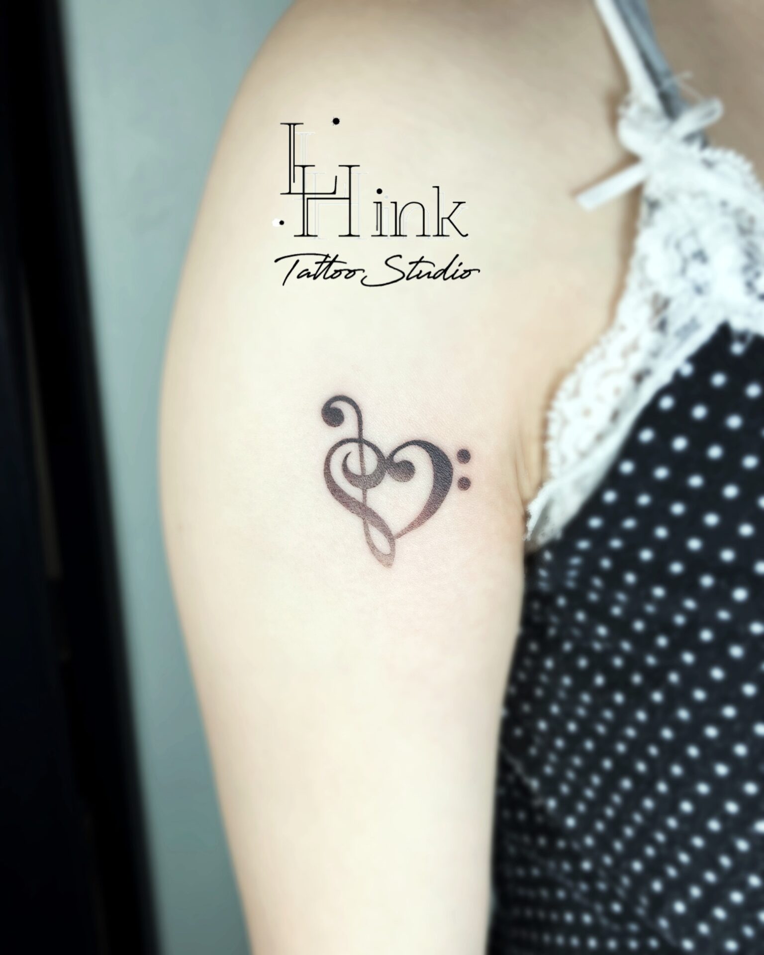 東京吉祥寺のタトゥースタジオLH ink Tattoo Studioで施術した Heart♬