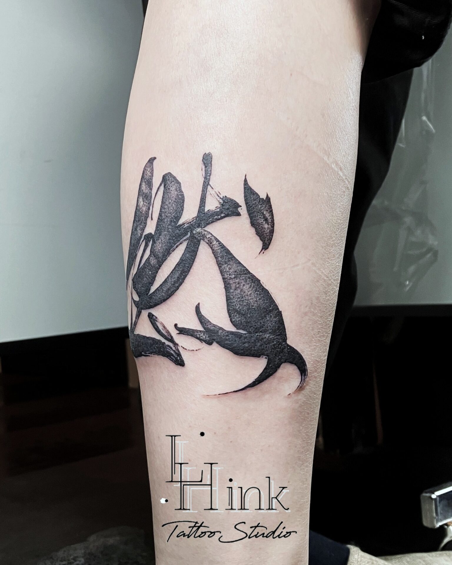 東京吉祥寺のタトゥースタジオLH ink Tattoo Studioで施術した 然