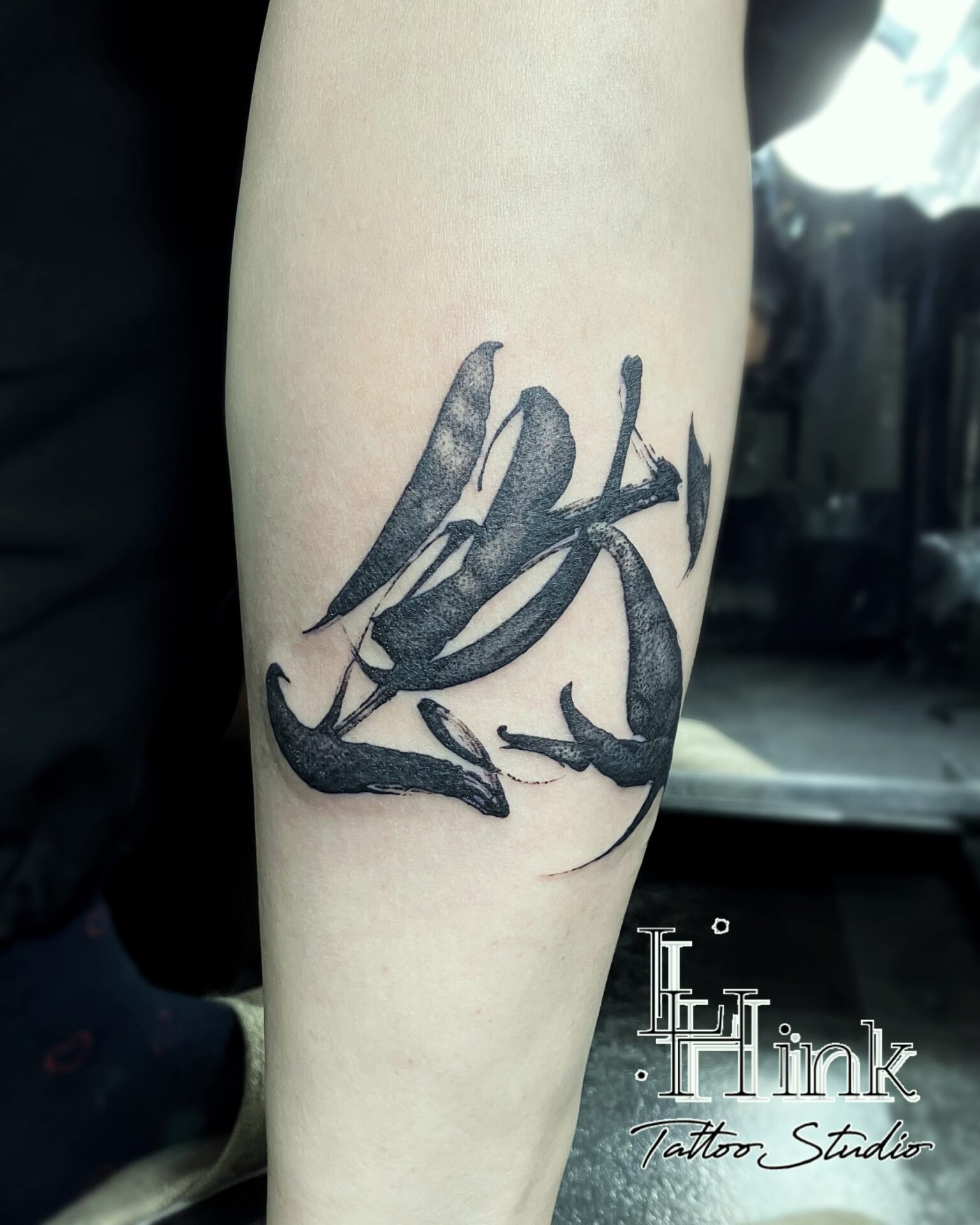 東京吉祥寺のタトゥースタジオLH ink Tattoo Studioで施術した 然