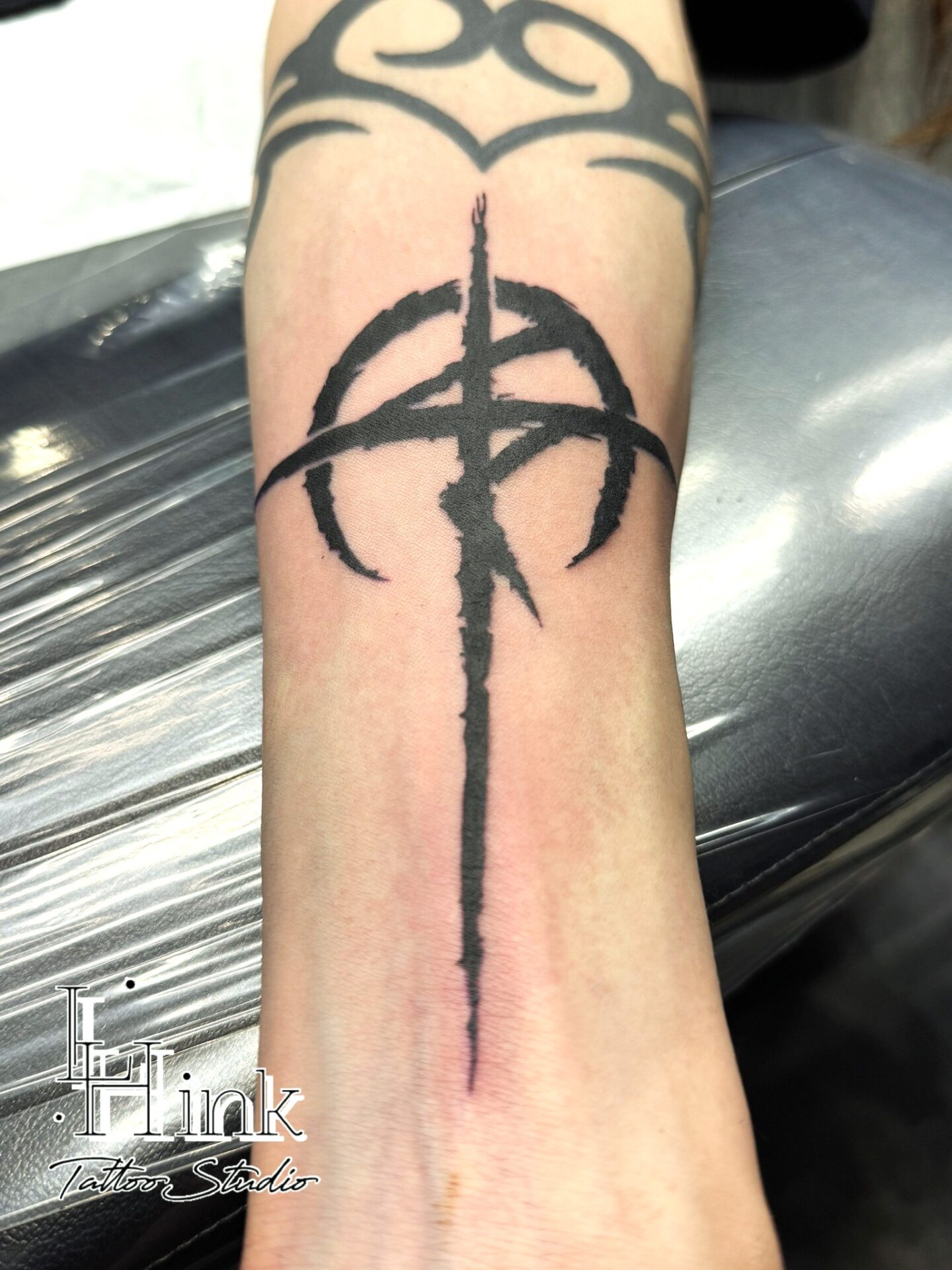 東京吉祥寺のタトゥースタジオLH ink Tattoo Studioで施術した 閃光のハサウェイ