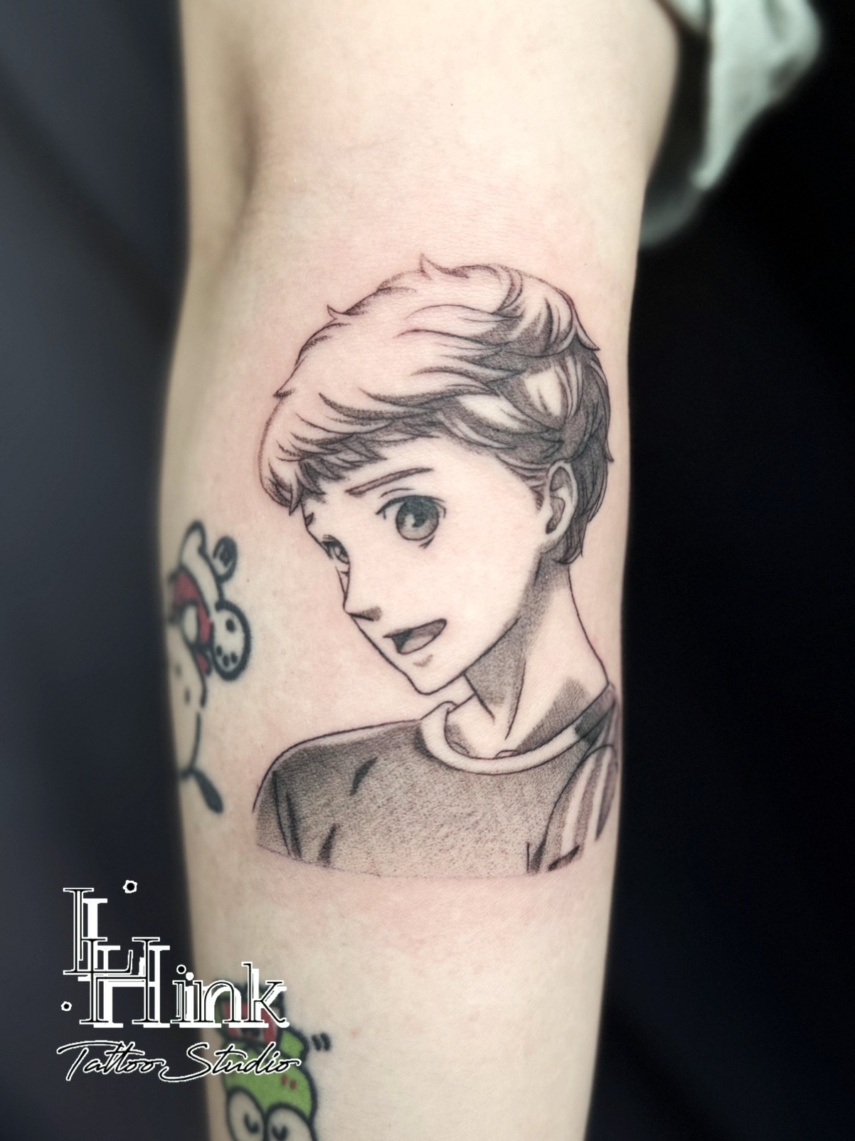 東京吉祥寺のタトゥースタジオLH ink Tattoo Studioで施術した ヲタトゥー