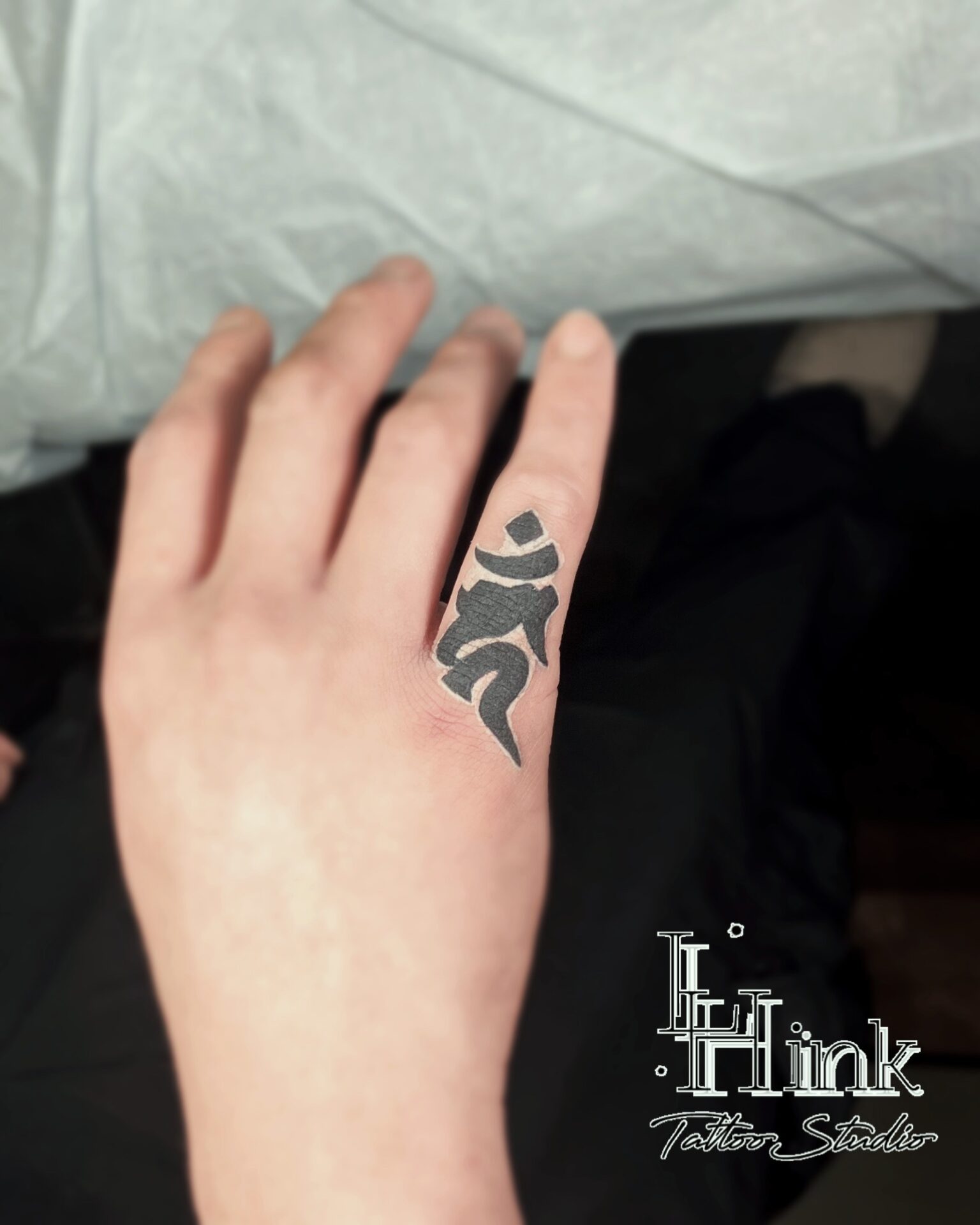 東京吉祥寺のタトゥースタジオLH ink Tattoo Studioで施術した 梵字