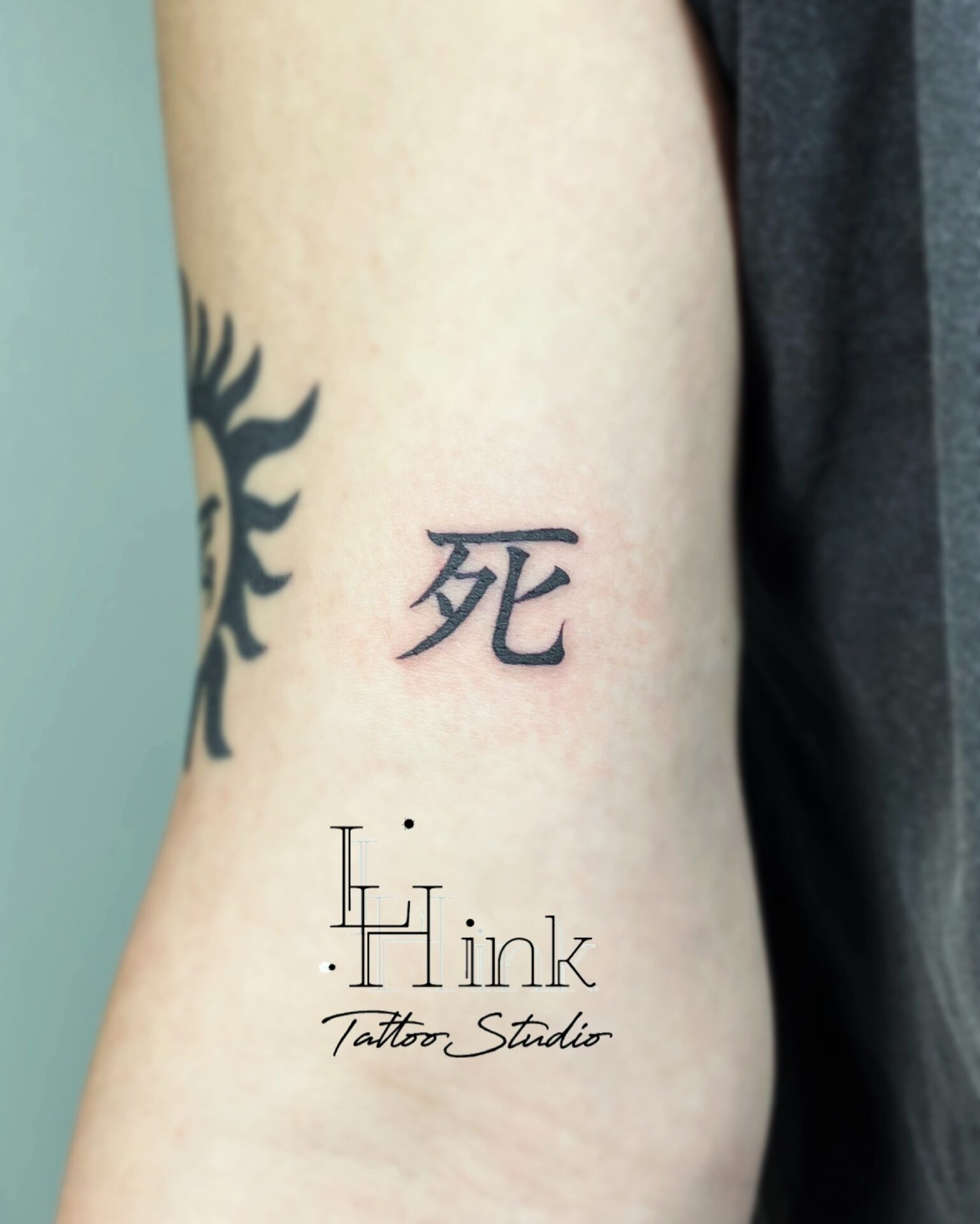 東京吉祥寺のタトゥースタジオLH ink Tattoo Studioで施術した 死
