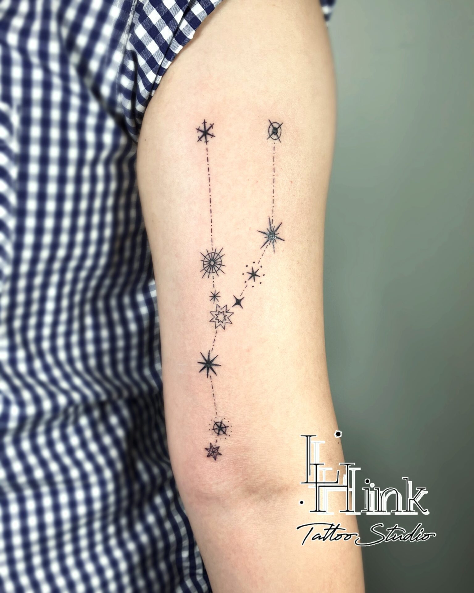 東京吉祥寺のタトゥースタジオLH ink Tattoo Studioで施術した Taurus