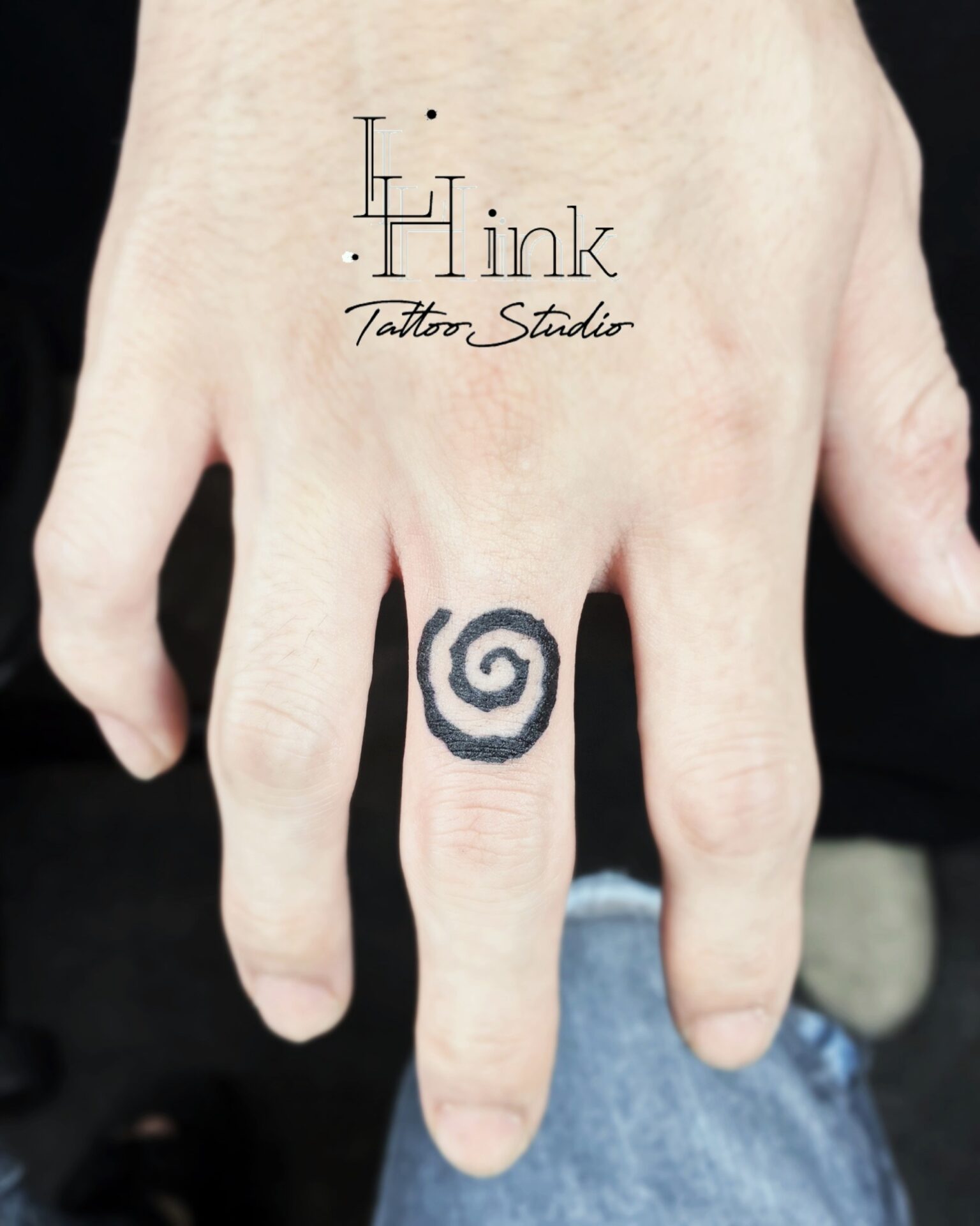 東京吉祥寺のタトゥースタジオLH ink Tattoo Studioで施術した 渦巻
