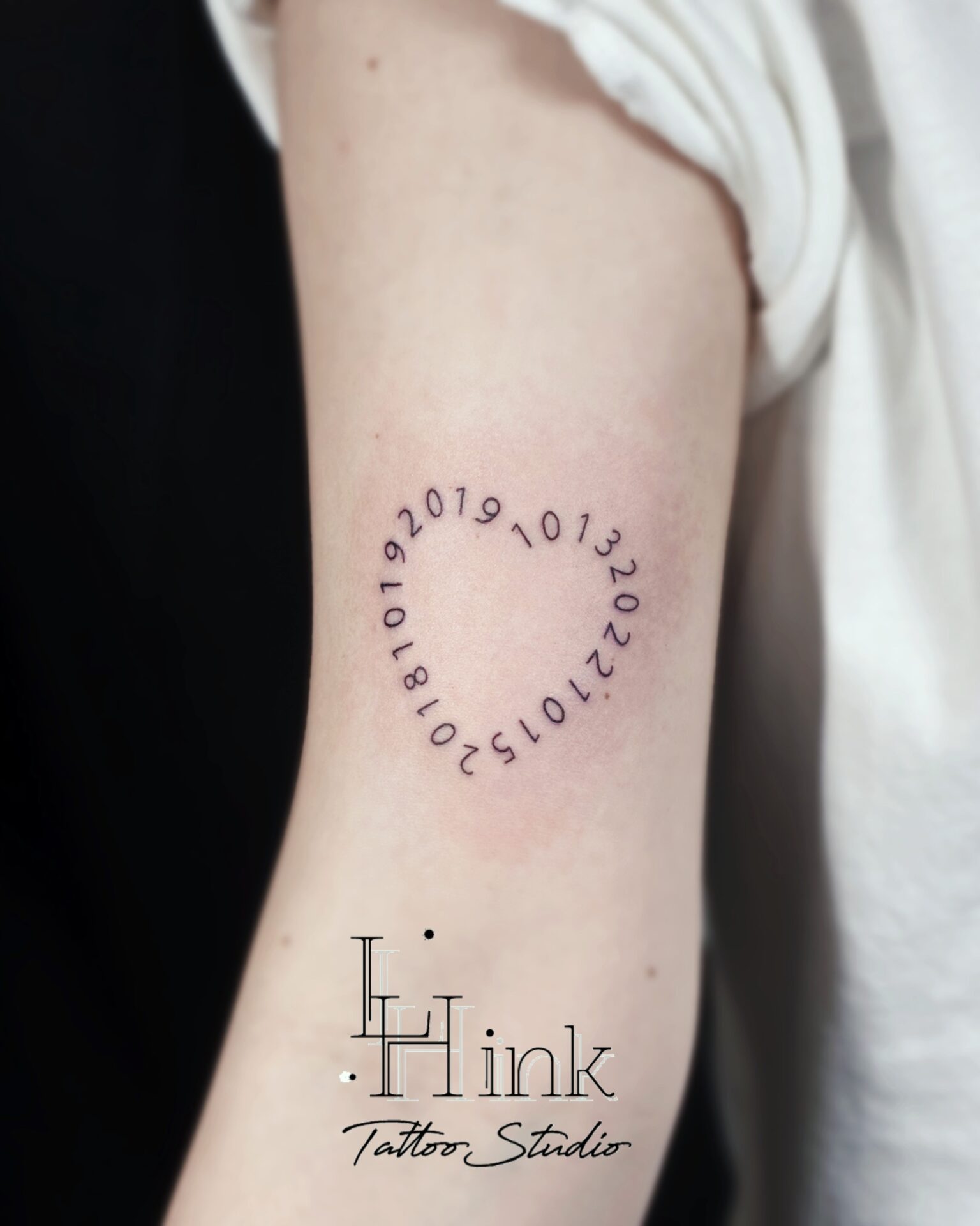 Tattoo by LH ink Tattoo Studio Tokyo - Ｌｏｖｅ ｎｕｍｂｅｒ