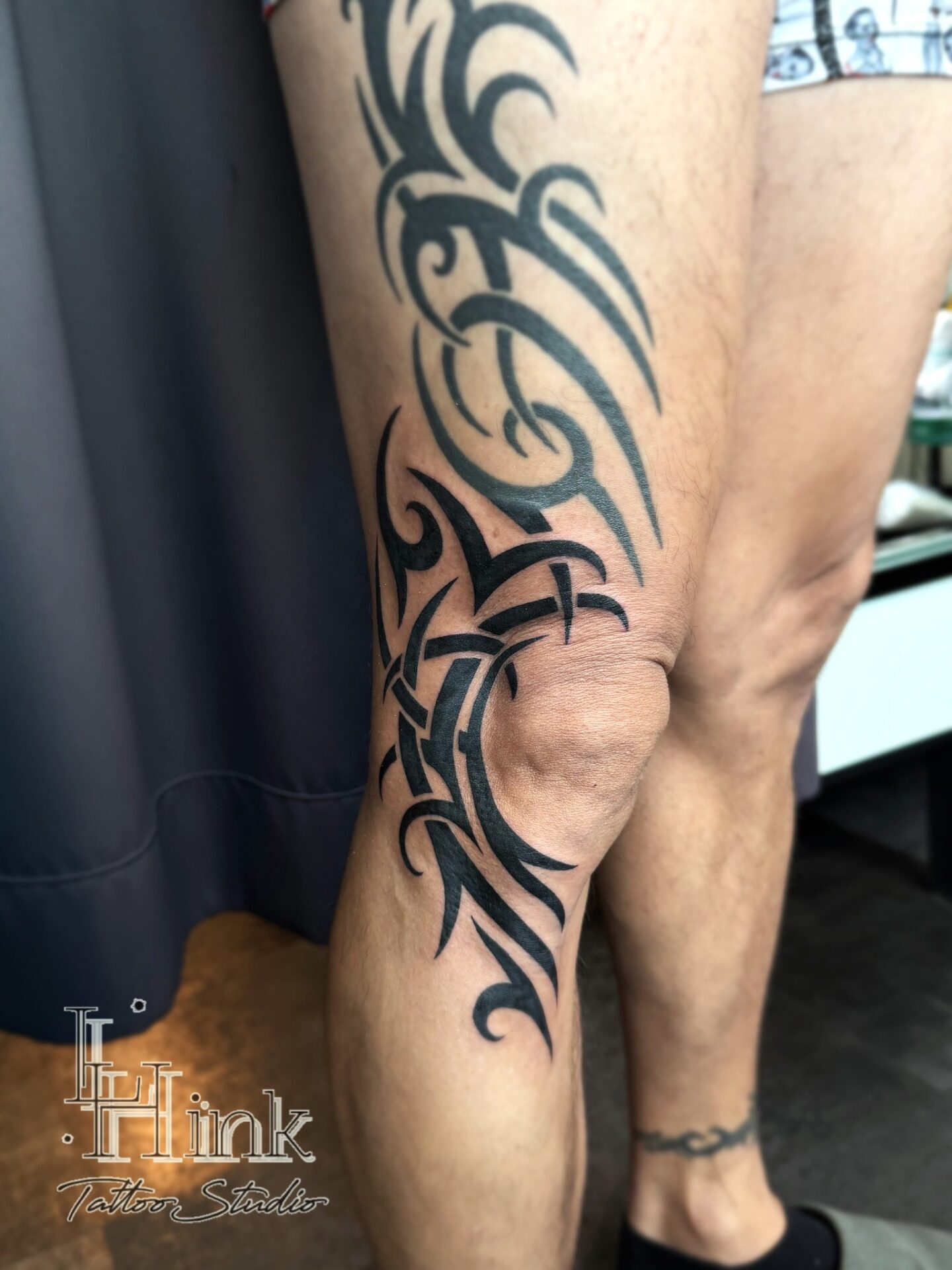 東京吉祥寺のタトゥースタジオLH ink Tattoo Studioで施術した トライバルタトゥー